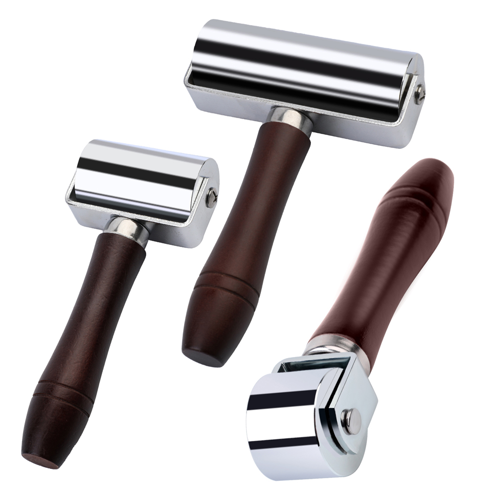 Leather Press Edge Roller with - Leatherwork Hand Press ulasan dan harga