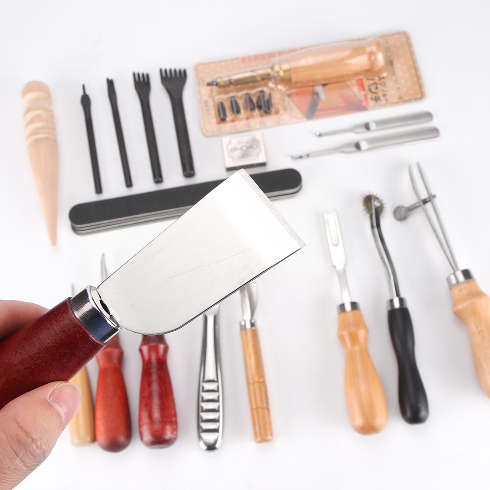 Professional Hand Sewing Leath - Groover Stitching Tool ulasan dan harga