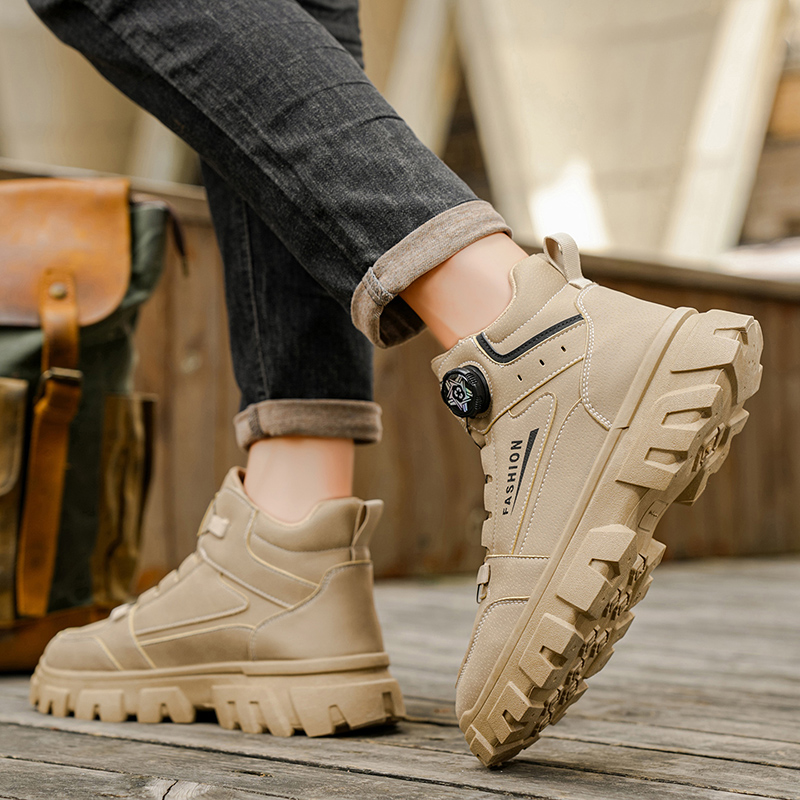 2025 Mens Boots Casual Shoes W - Leatherwork Designs ulasan dan harga
